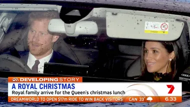 Kate and Meghan together at Queen’s pre-Christmas lunch