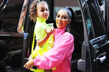 Kim Kardashian Is Being Slammed For Daughter North’s Appearance In New Photo