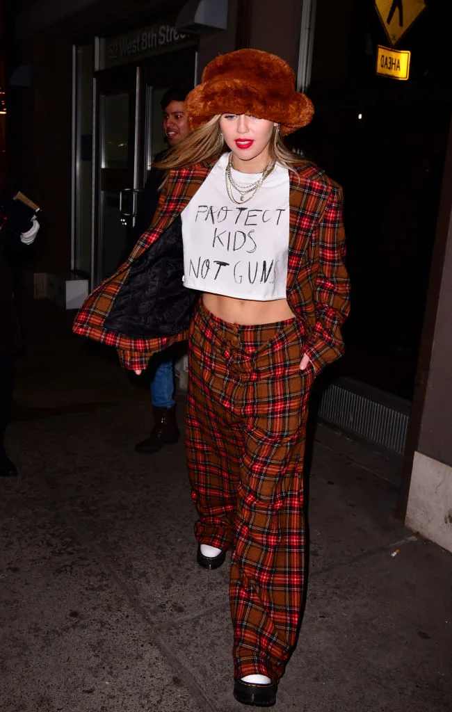 Miley Cyrus in Vivienne Westwood