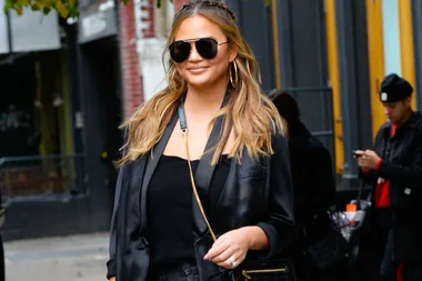 This Video Of Chrissy Teigen Getting Hit In The Face With An Umbrella Has Already Made 2019