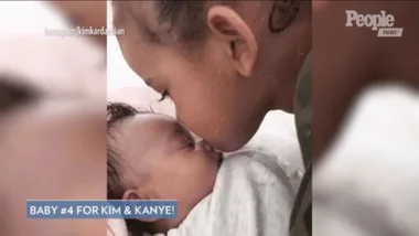 Did Kim Kardashian just give away the gender of her fourth baby?