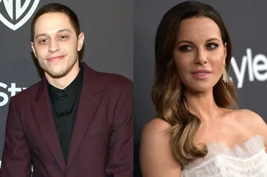 Kate Beckinsale and Pete Davidson Reportedly Coupled Up at a Golden Globes After Party