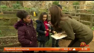 Kate Middleton enters Chelsea Flower Show