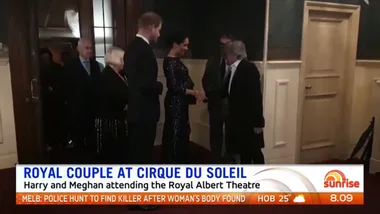 Harry and Meghan attend Cirque Du Soleil