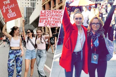 All The Best Celebrity Instagram’s From The 2019 Women’s March