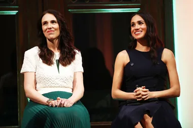 Meghan Markle And New Zealand PM Jacinda Ardern Just Had A Secret Meeting