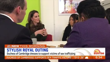 Kate Middleton dresses to support victims of sex trafficking