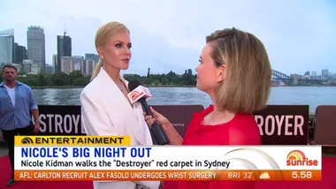 Nicole Kidman walks the ‘Destroyer’ red carpet in Sydney