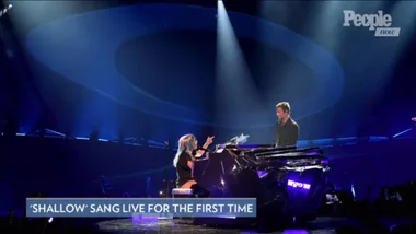 Lady Gaga and Bradley Cooper Sing ‘Shallow’ Live for First Time in Surprise Performance