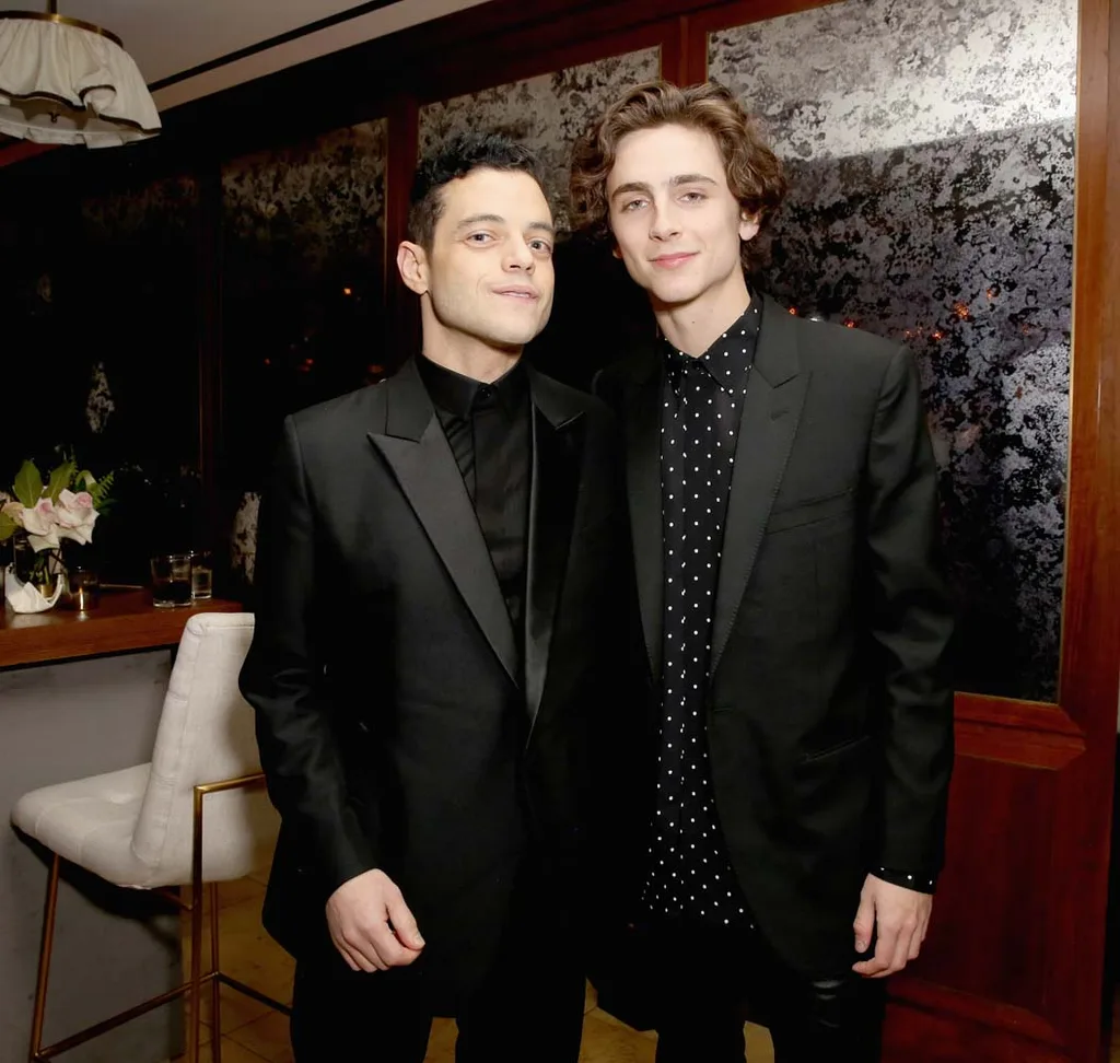 Rami Malek and Timothée Chalamet