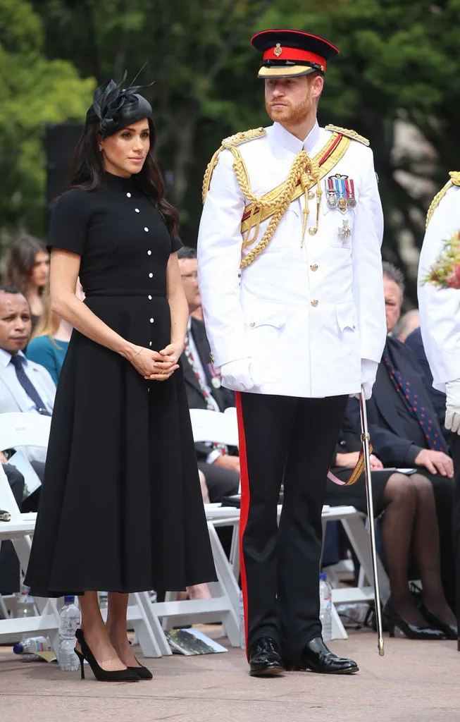 Meghan, Duchess of Sussex attend the official opening of the extension of the ANZAC Memorial in Hyde Park on October 20, 2018 in Sydney, Australia