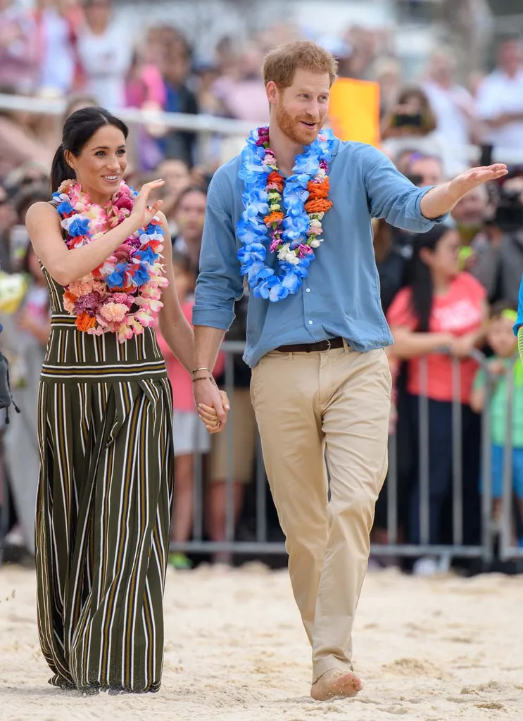 Meghan, Duchess of Sussex visit Bondi beach on October 19, 2018 in Sydney, Australia