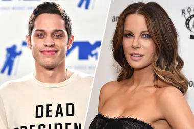 Pete Davidson And Kate Beckinsale’s Make-Out Session Is The Internet’s Newest Meme