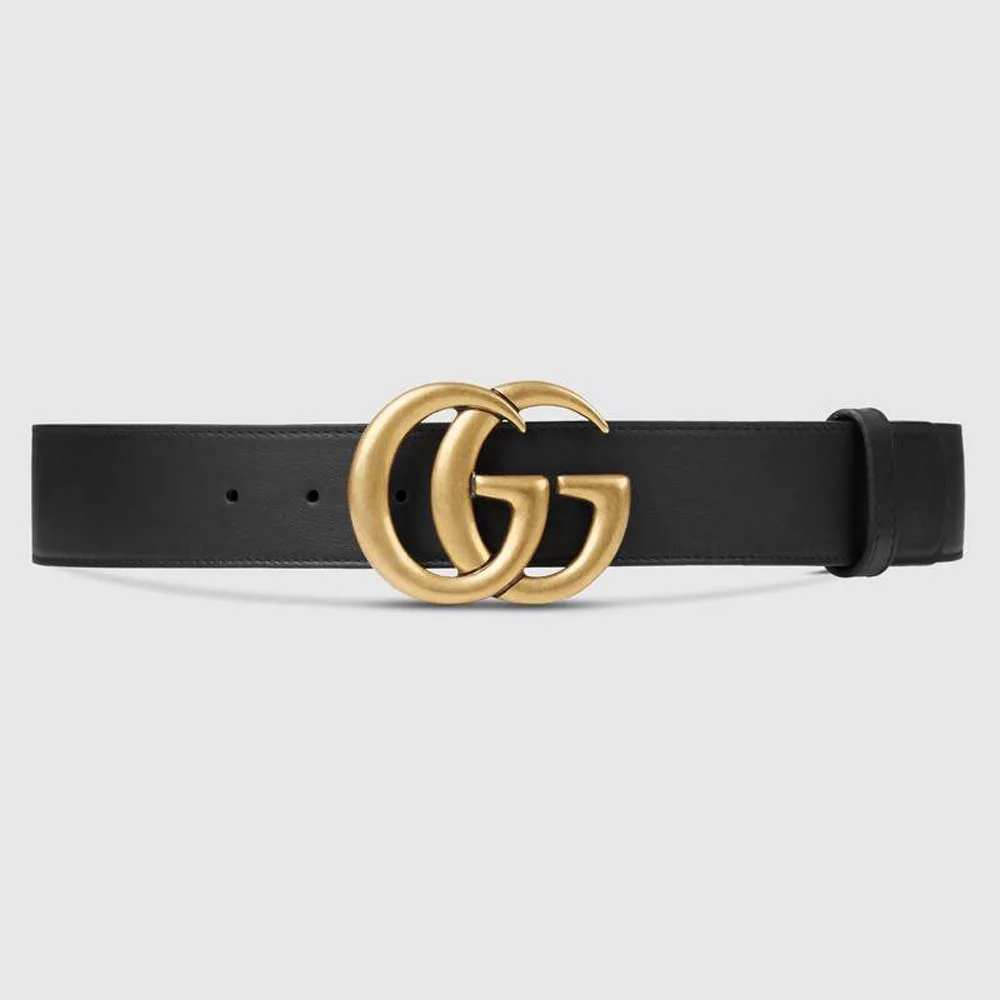 2. Gucci logo belt