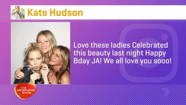 Jennifer Aniston celebrates 50th birthday with star-studded party