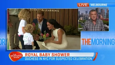 Meghan Markle arrives in NYC for alleged royal baby shower