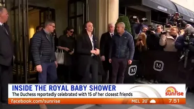 WATCH: Inside the Royal baby shower