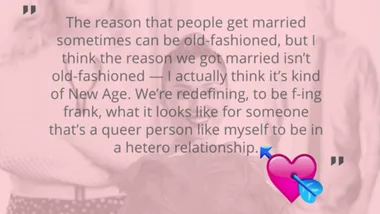 Miley Cyrus says she got married to redefine what a queer person in a hetero relationship looks like