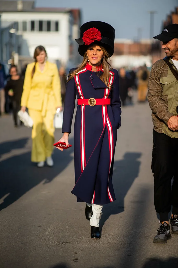 Anna Dello Russo hat