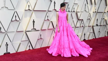 Pink Is The New Black According To The 2019 Oscars Red Carpet