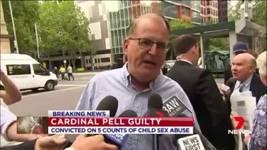 Child sex abuse victim speaks out after Cardinal George Pell child sex abuse conviction