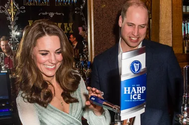 Kate Middleton Practices Her Beer Pouring Skills In Ireland