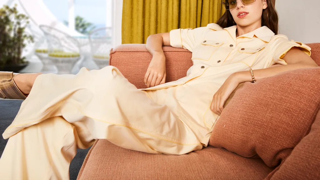 Soft Focus Tory Burch Top and Pants