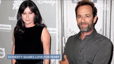 Shannen Doherty Fights Back Tears After Luke Perry’s Reported Stroke