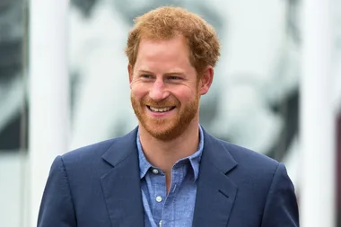 Prince Harry Just Met A Newborn Baby And His Reaction Is Going Viral