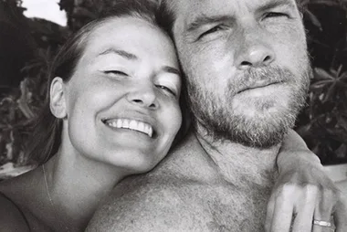 Lara Worthington Posts Loved-Up Picture Alongside Husband Sam, Taken By Their Eldest Son