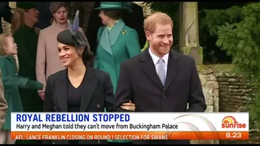 WATCH: The Queen is reportedly refusing to let Prince Harry and Meghan live independently