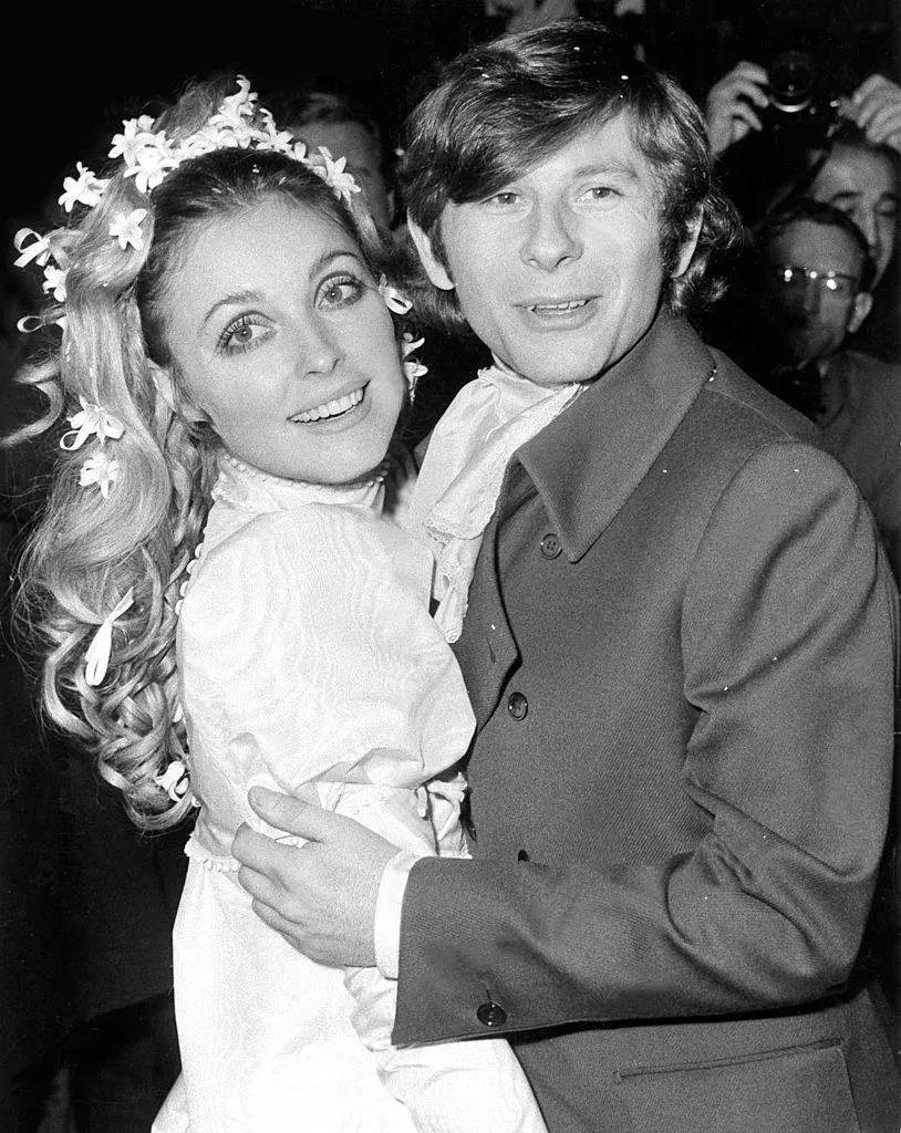 Sharon Tate And Roman Polanski'S Wedding, In 1969