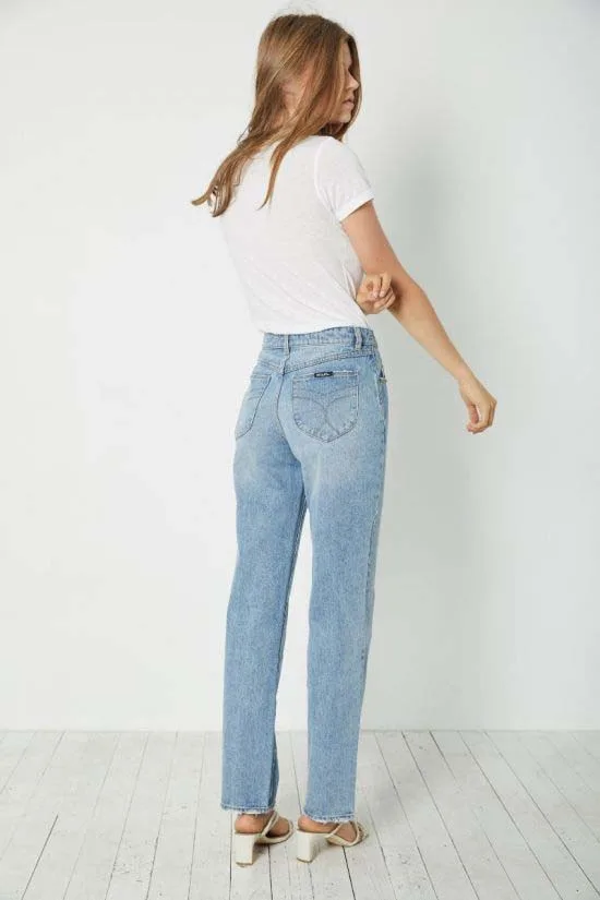 Rolla's high waisted jeans.