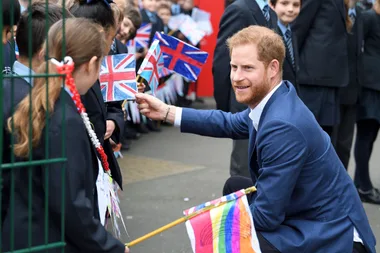 Prince Harry Adorably Impersonates Meghan Markle To School Children