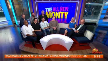 WATCH: Matty J, Sam Moran, George Burgess set to bare all for The All New Monty!