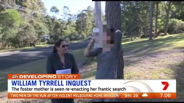 WATCH: New police video shows William Tyrrell’s foster mother speaking with police