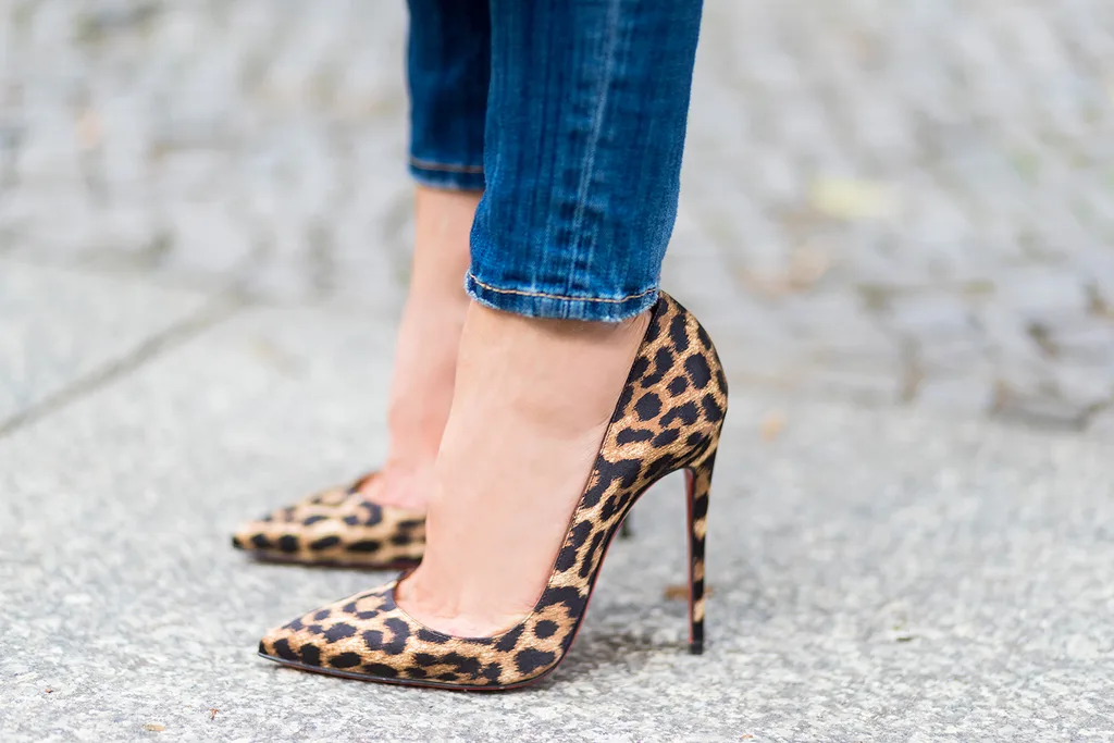 Leopard heels