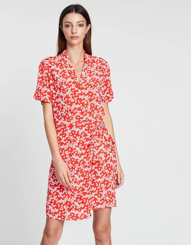 Samsoe Samsoe Evette SS dress, theiconic.com.au