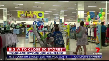 BREAKING: BIG W to close 30 stores nationwide!