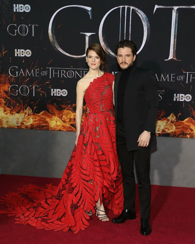 Kit Harington and Rose Leslie