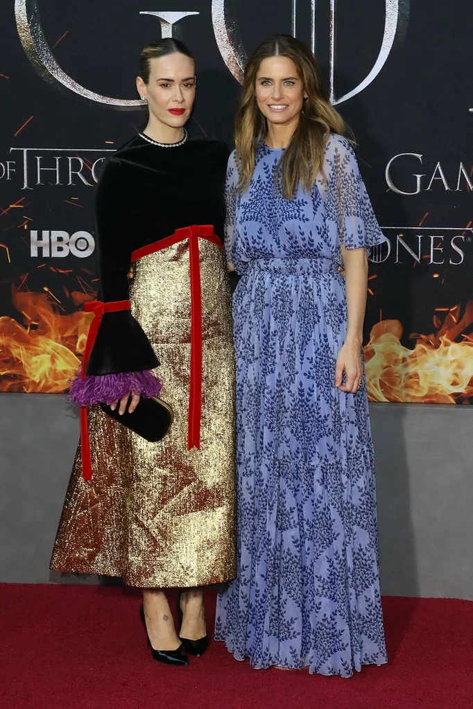 Sarah Paulson and Amanda Peet