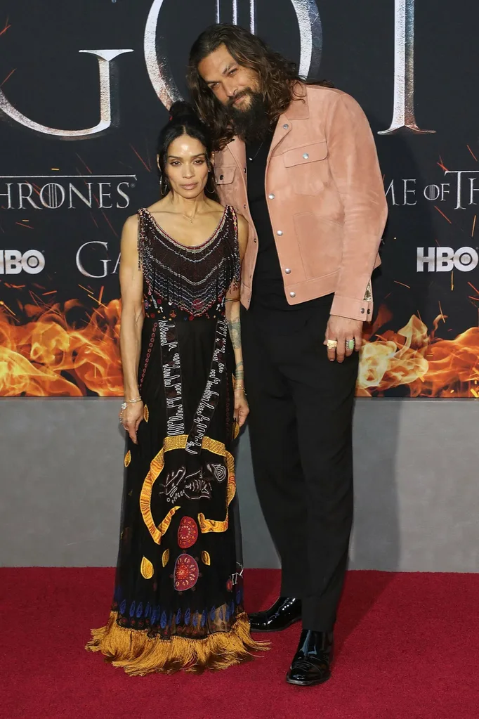 Lisa Bonet and Jason Momoa