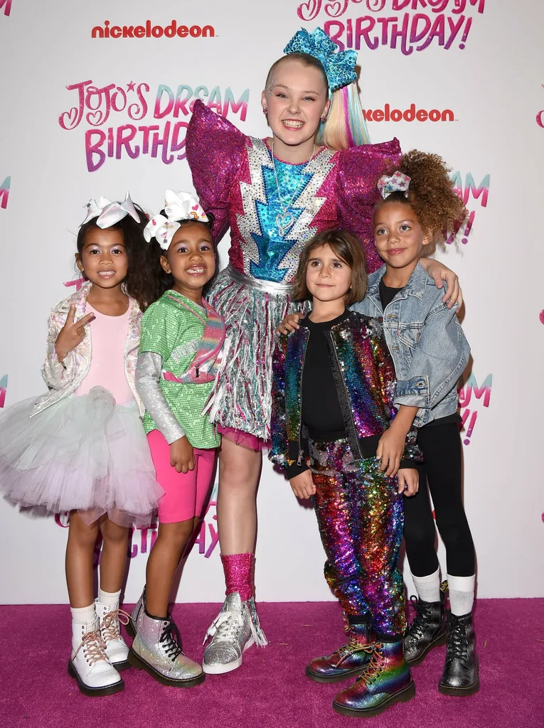 JoJo Siwa with North West and Penelope