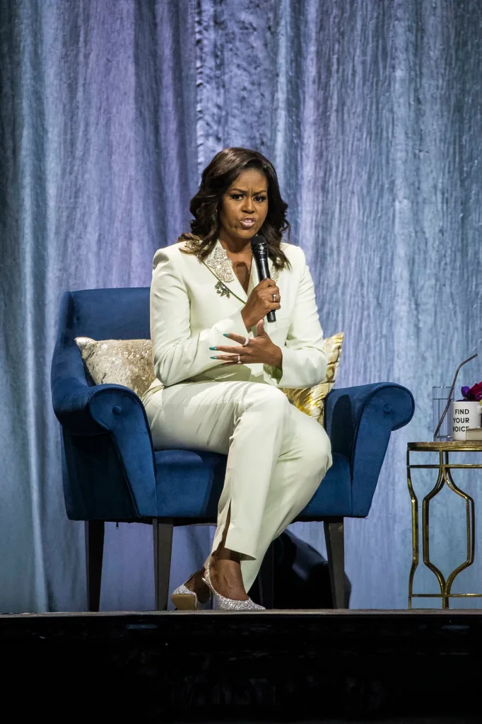 Michelle Obama on April 10, 2019