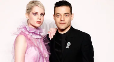 Lucy Boynton And Rami Malek’s Adorable PDA On The Red Carpet In Paris