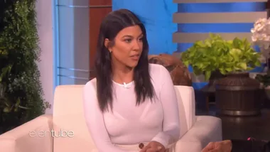 WATCH: Kourtney reveals that Khloe and Tristan might be back together