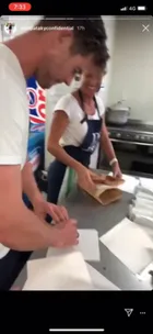 WATCH: Chris Hemsworth and Elsa Pataky help out at a children’s canteen