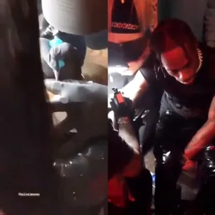 WATCH: Kylie Jenner and Travis Scott get matching tattoo’s at his birthday party