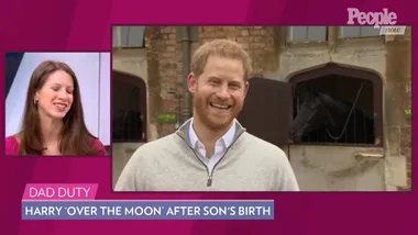 Prince Harry Says He’s Had ‘About Two Hours’ Sleep’ Since Welcoming Baby Boy with Meghan Markle