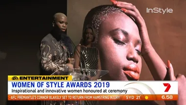 Khadija Gbla gives inspirational speech at InStyle Women of Style Awards 2019